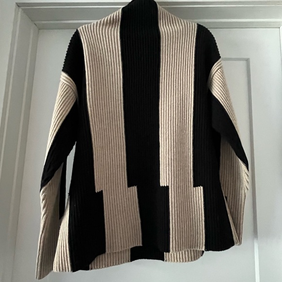 Joseph Wool Sweater Beige Black Size XS - Picture 2 of 8